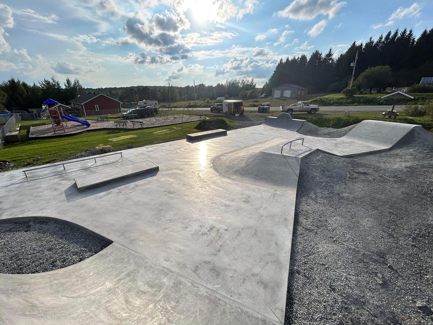 Adstock skatepark